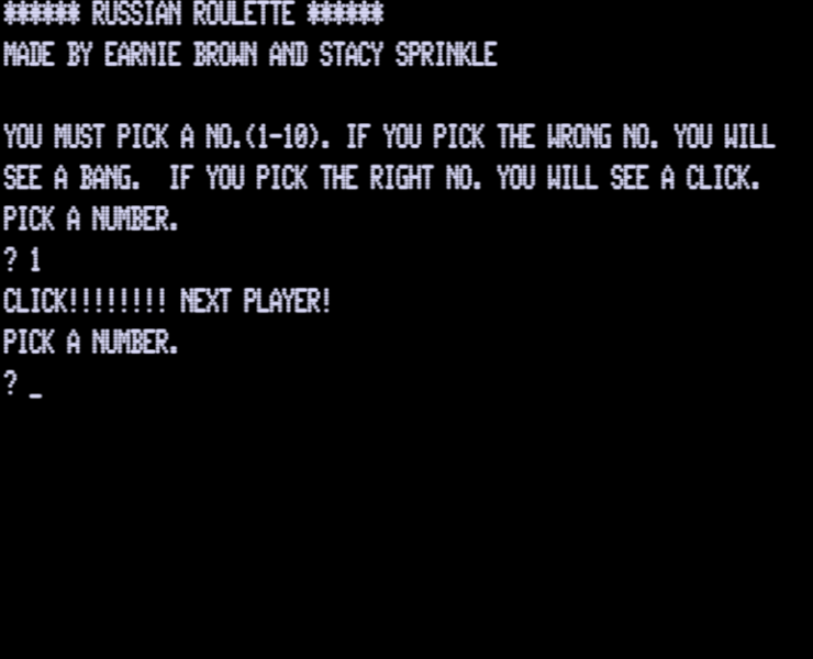 Screen shot